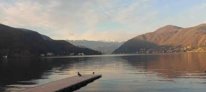 Rifugio Sul Lago Di Lugano A Porto Ceresio Zewnętrze zdjęcie