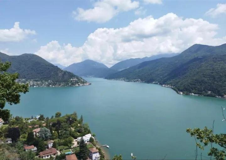 Rifugio Sul Lago Di Lugano A Porto Ceresio Zewnętrze zdjęcie